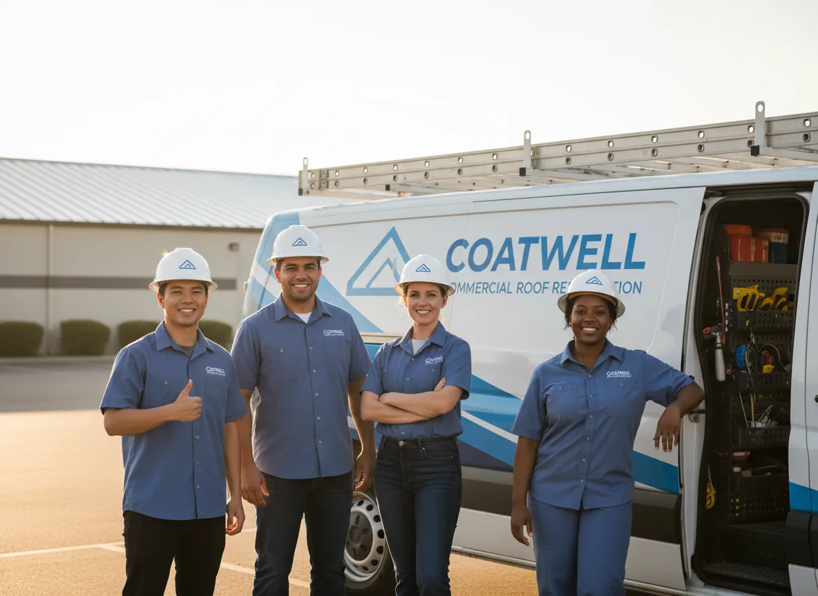 Commercial roof coating company in Lindenhurst, IL
